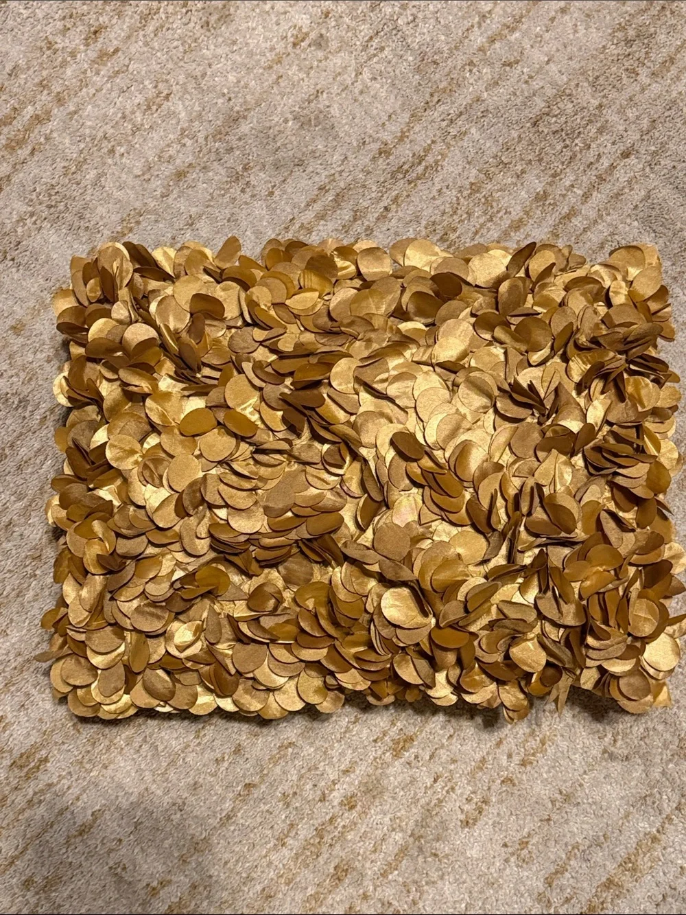 Pier 1 Gold Petal Accent Pillow